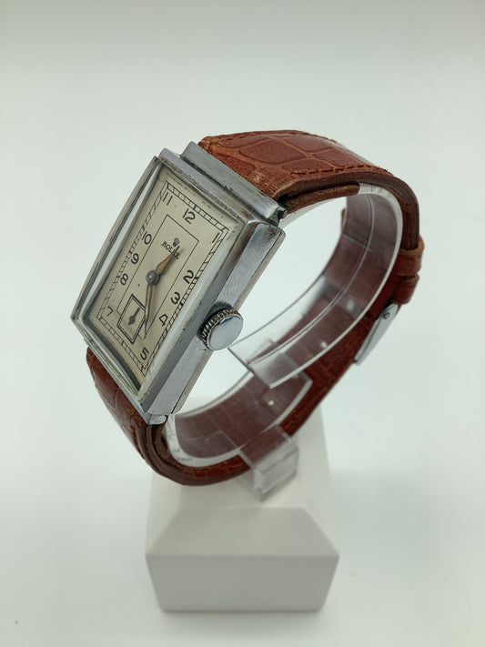 Rolex Vintage Rechteckige Handaufzug
