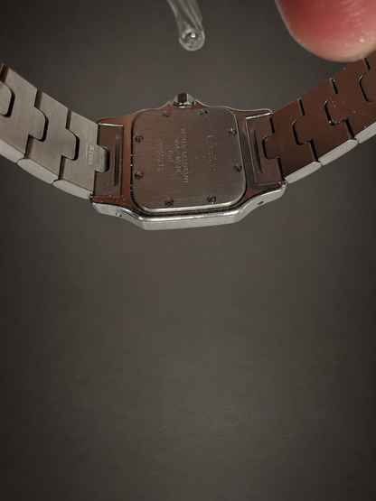 Cartier Santos Edelstahl/18k Gold