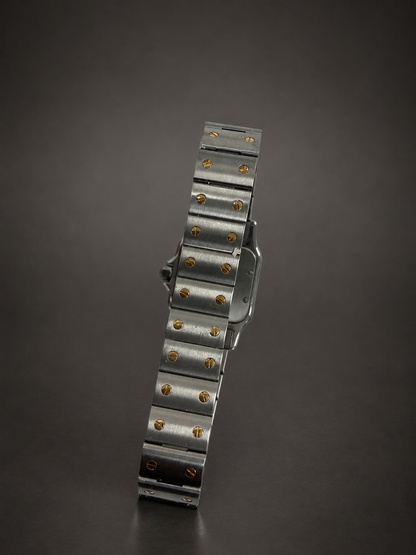 Cartier Santos Edelstahl/18k Gold