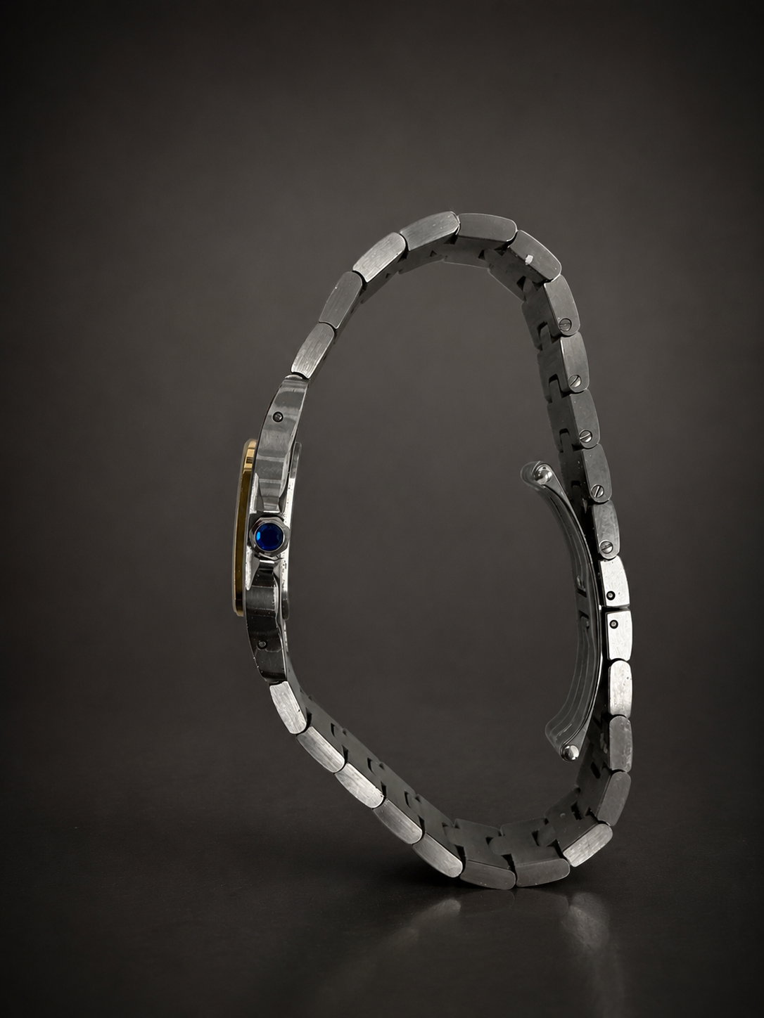 Cartier Santos Edelstahl/18k Gold