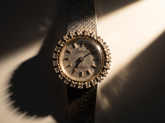 Primato Damen Armbanduhr – 585 Weißgold