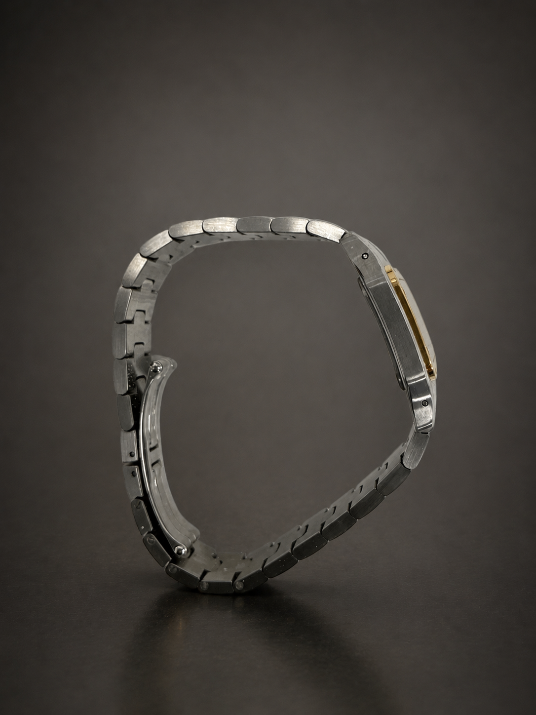 Cartier Santos Edelstahl/18k Gold