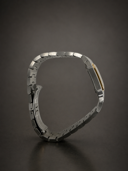 Cartier Santos Edelstahl/18k Gold