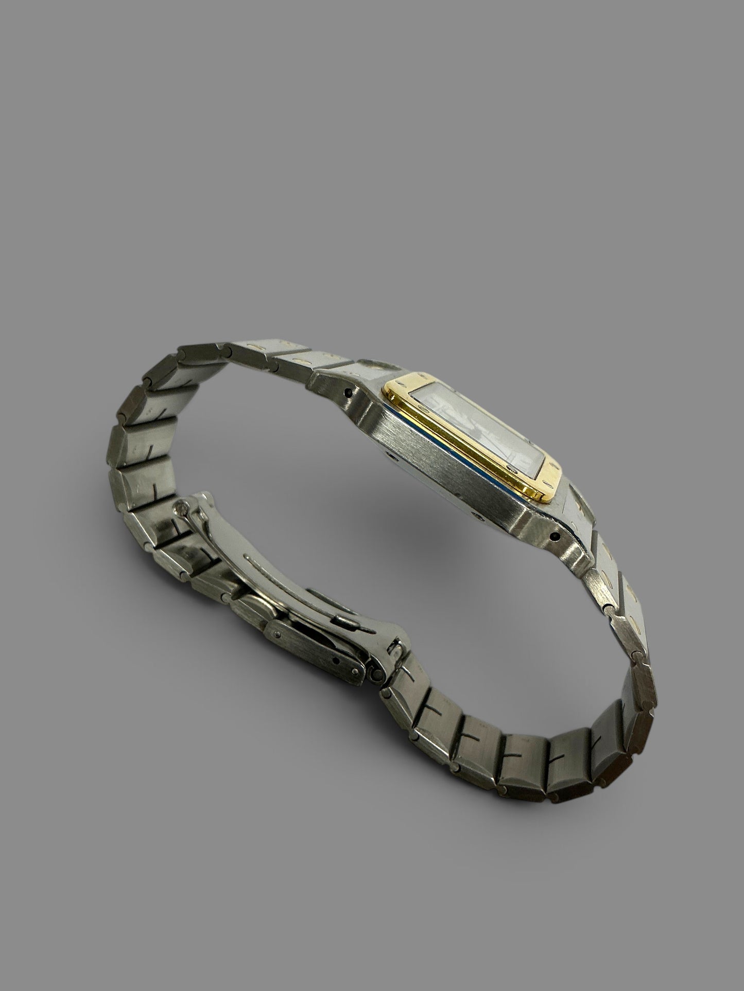 Cartier Santos Edelstahl/18k Gold