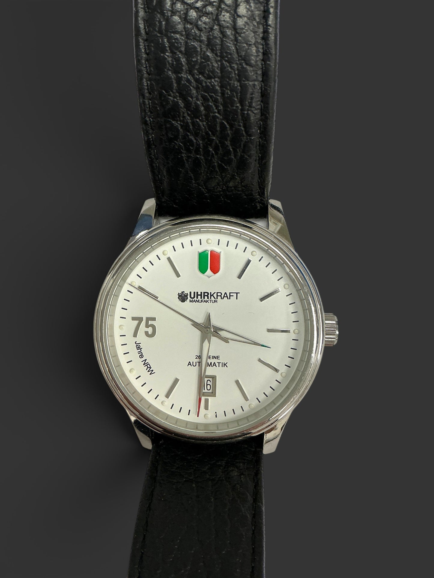 UHRKRAFT 75 Jubiläumsuhr NRW Fullset
