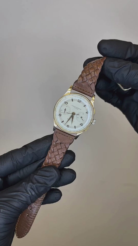 Chronographe Suisse Antimagnetic 18K Gold (38mm)